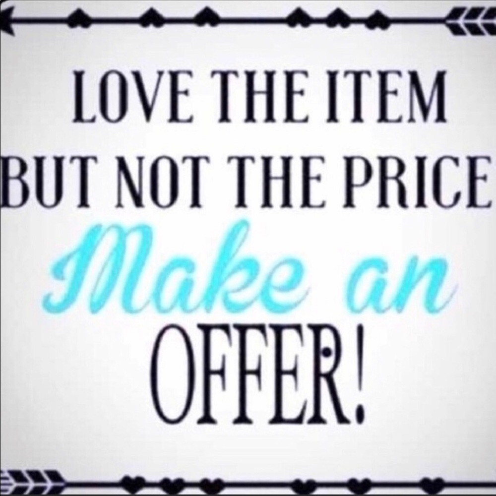 Accept most offers ❤️